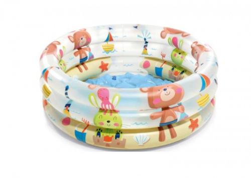 Бассейн "Зверюшки" (61х22см) 12 шт/упак 57106 - фото 1