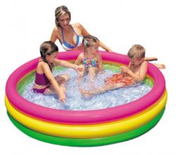 Бассейн "Радуга" круглый средний (114х25) 6 шт/упак 57412 - фото 5