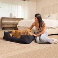 Кровать для домашних животных с ручным насосом 97х74х23см 1шт/упак 48702